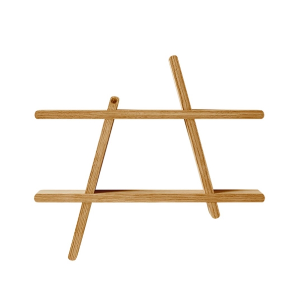 A Shelf - Hylde - Massiv Eg Naturolie - Large
