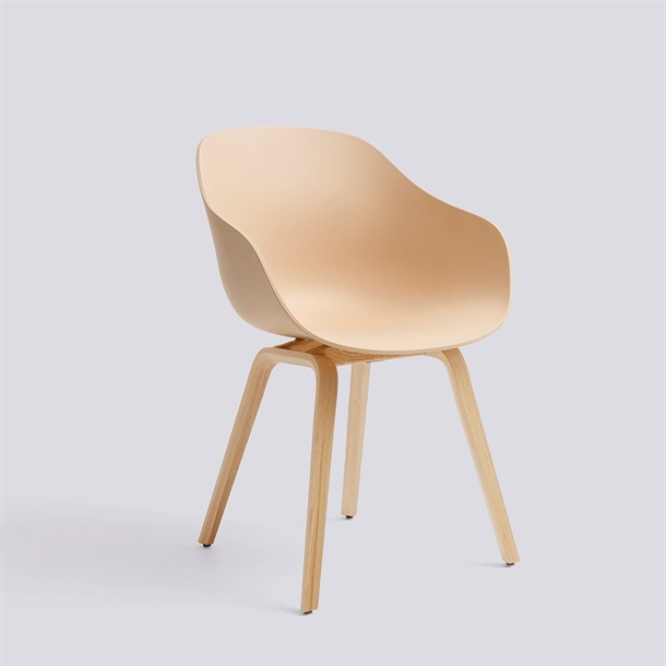 HAY - ABOUT A CHAIR - AAC 222 - Lakeret eg - Pale Peach