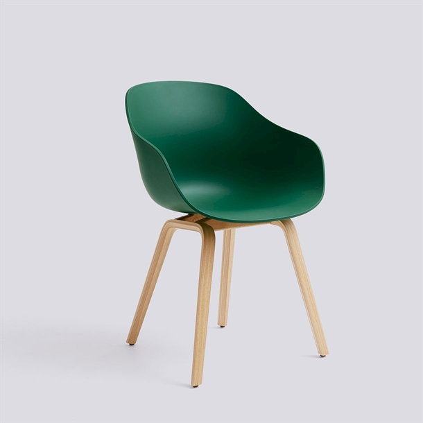 HAY - ABOUT A CHAIR - AAC 222 - Lakeret eg - Teal Green