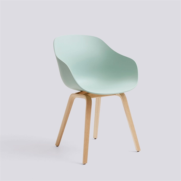 HAY - ABOUT A CHAIR - AAC 222 - Lakeret eg - Dusty Mint