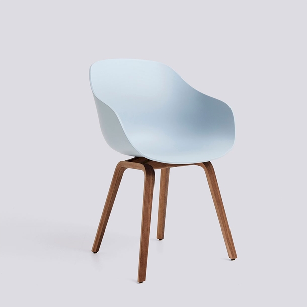 HAY - ABOUT A CHAIR - AAC 222 - Valnød - Slate Blue