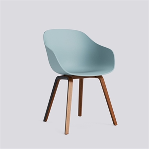 HAY - ABOUT A CHAIR - AAC 222 - Valnød - Dusty Blue
