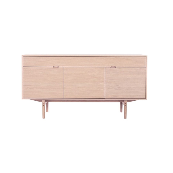 AERIS SKÆNK - FINÉRET/MASSIV TRÆ - MÅL: 176 X 90 X 45 CM. - FLERE VARIANTER