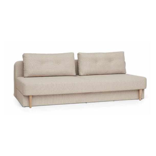 ALBERTE - SOVESOFA UDEN ARM - FLERE FARVER - SOVEMÅL: 145 X 200 CM. - STÆRK PRIS