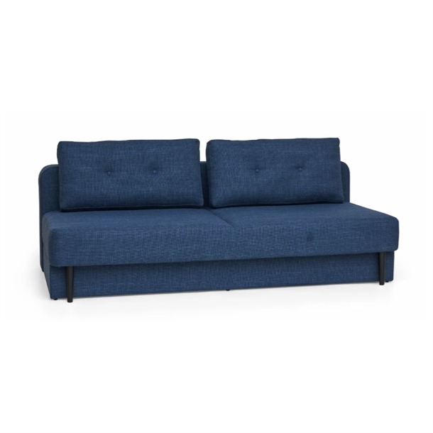 Alberte - Sovesofa Med Arm - Flere Farver - Sovemål: 145 X 200 Cm. - Stærk Pris - Bjorn Blå