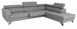 Billund sofa med open end - Grå