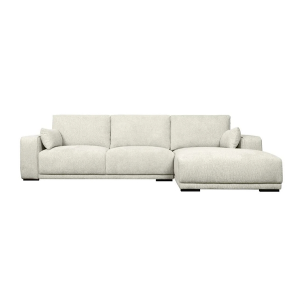 California chaiselong sofa - Creme White stof - Mål: 170 x 305 cm.
