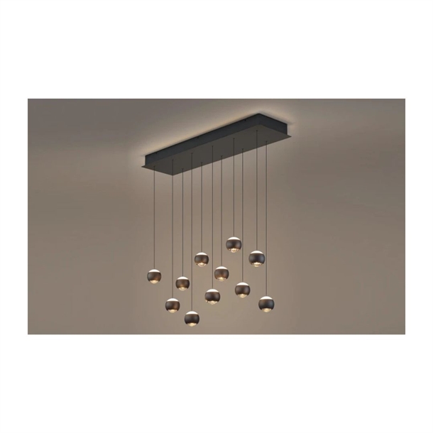 MUSTERRING - CANNON LANGBORDSPENDEL - SORT - JUSTERBAR - LED LYS - STÆRK PRIS