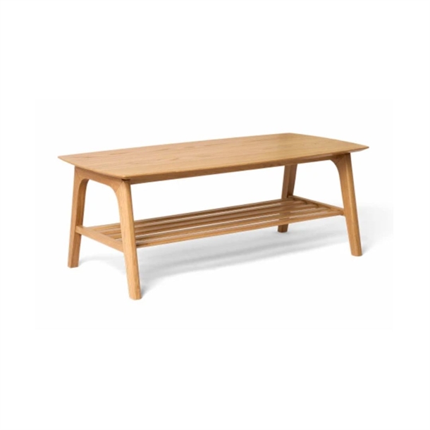 Forma sofabord - Naturlakeret egefiner - Stærk Pris 