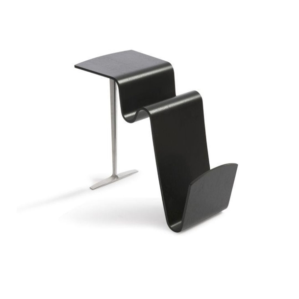 Conform - Funco sidebord - Fineret sort eg - Mål: H53 x D62 x B31 cm.