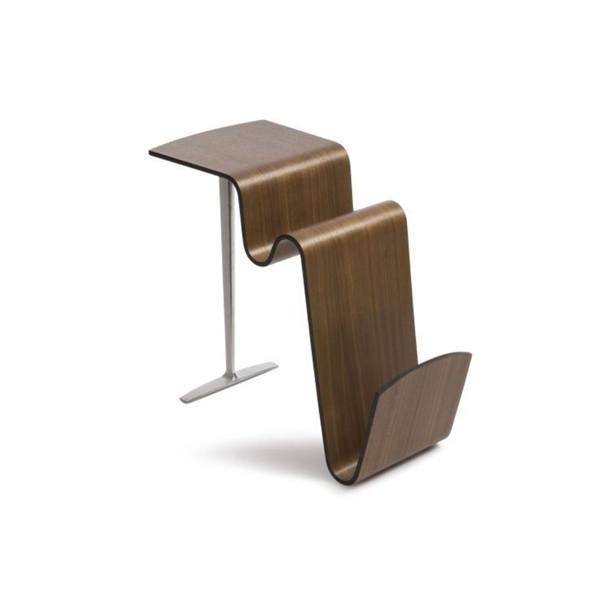 Conform - Funco sidebord - Fineret valnød - Mål: H53 x D62 x B31 cm.
