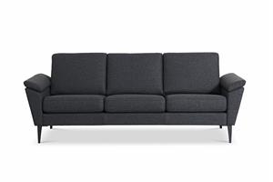 Galaxy 3 pers. sofa A1 - Rosso Black / L 208cm.