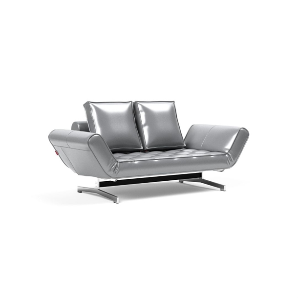 GHIA DAYBED - KROM STEL - SILVERSHINE 688 - SOVEMÅL: 80 X 210 CM. - STÆRK PRIS