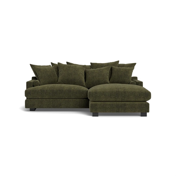 Glasgow 1,5 pers. m/ chaiselong - Liam Bosko stof - Højre/venstrevendt - Mål: 228 x 177 cm.