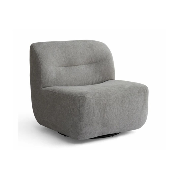 Furninova - Gorm loungestol - Mito Ash Grey - INKL. drejefunktion - Stærk pris