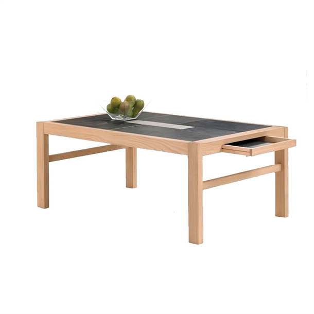 Green Furniture - Kakkel sofabord model 370 - Mål: 80 x 130 cm. H: 54 cm. - Flere varianter