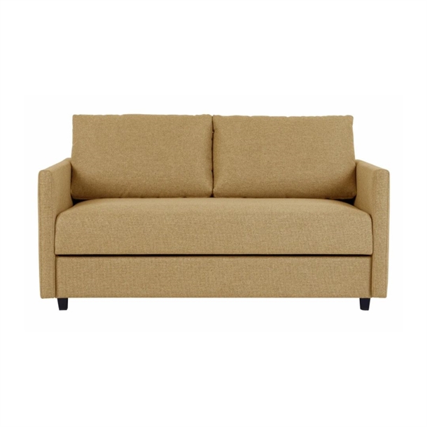 PICO - SOVESOFA MED POSEFJEDRE - ELBA 116 BRONZE - SOVEMÅL: 140 X 200 CM. - STÆRK PRIS