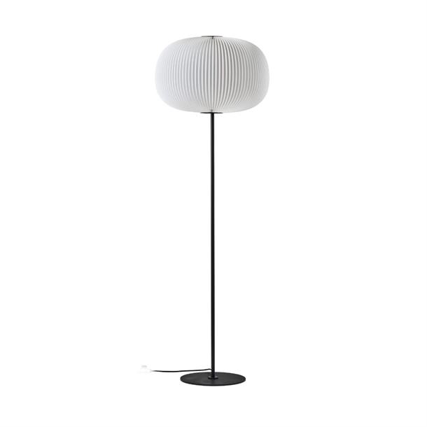 LE KLINT - LAMELLA GULVLAMPE - BLACK & WHITE