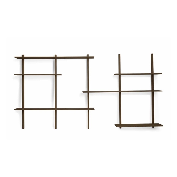 LARGO - OPSTILLING 13 - MASSIV/FINERET EG - MÅL: 200 X 103,2 X 21,5 CM. - STÆRK PRIS