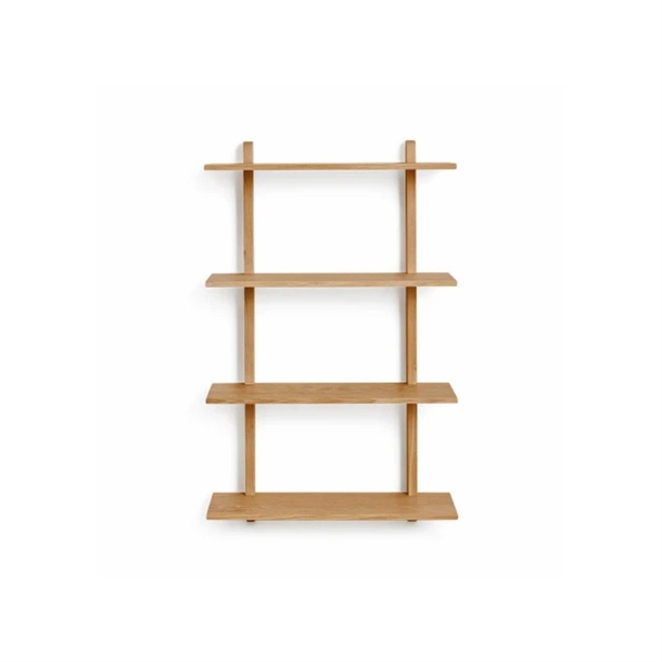 LARGO - OPSTILLING 03 - MASSIV/FINERET EG - MÅL: 50 X 80 X 21,5 CM. - STÆRK PRIS