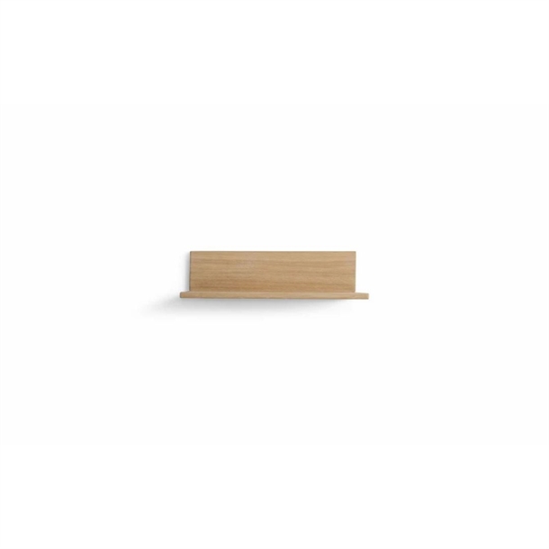 Legna Lille Hylde - Massiv Eg - Mål: 36 X 10 X 16 Cm. - Eg Hvidolie