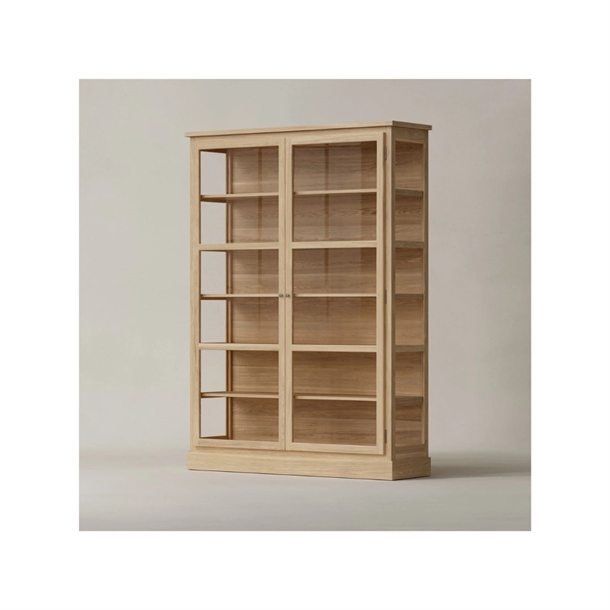 Lindebjerg Design - Vitrineskab N2 Light Oak