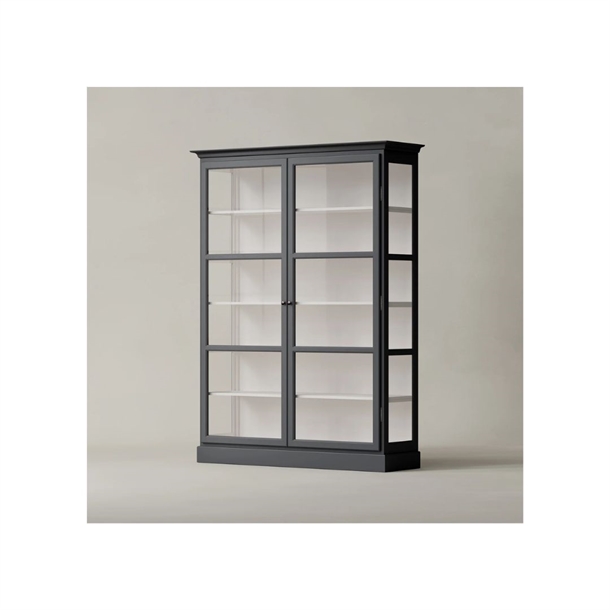 Lindebjerg Design - Vitrineskab V2 Classic / Antracit