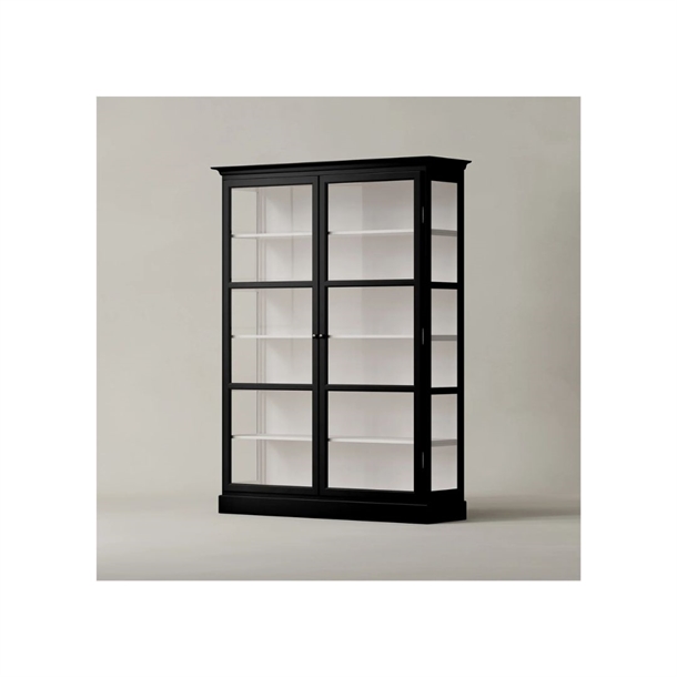 Lindebjerg Design - Vitrineskab V2 Classic / Sort