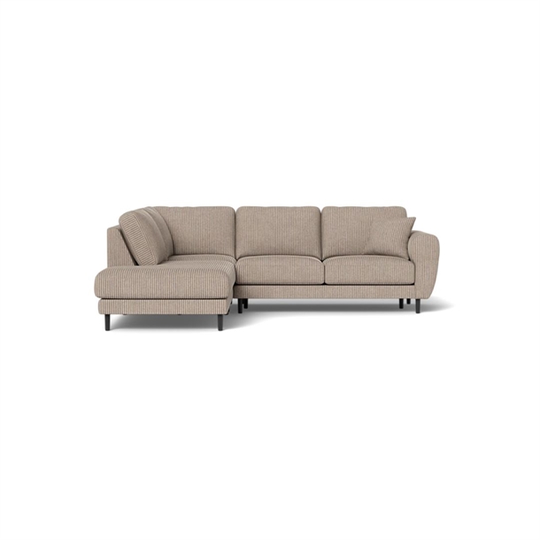 MAINE OPEN-END SOFA - 6152 TAUPE STOF - MÅL: 279 X 233 CM. 