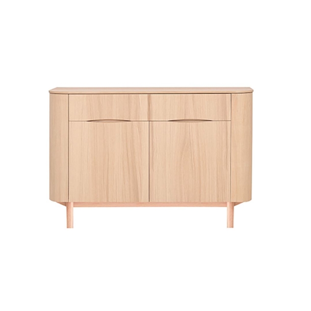 MALLI 143 SKÆNK - EGETRÆ FINÉR/MASSIV - MÅL: 139 X 92 X 46 CM. - FLERE VARIANTER