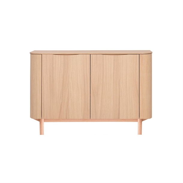 MALLI 144 SKÆNK - EGETRÆ FINÉR/MASSIV - MÅL: 139 X 92 X 46 CM. - FLERE VARIANTER