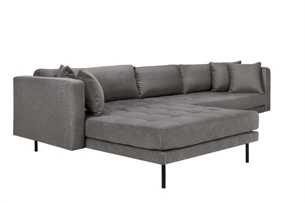 Floyd sofa med chaiselong - Grå - Vendbar