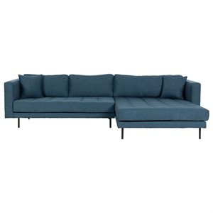 Floyd sofa med chaiselong - Blå - Vendbar