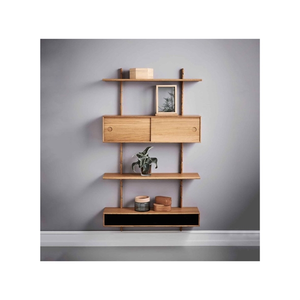 MOORE VANGEREOL - OPSTILLING 10 - MÅL: B96 X H168 X D25 CM. - FLERE VARIANTER