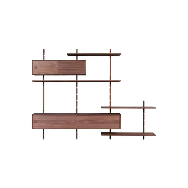 MOORE VANGEREOL - OPSTILLING 06 - MÅL: B220 X H168 X D25 CM. - FLERE VARIANTER