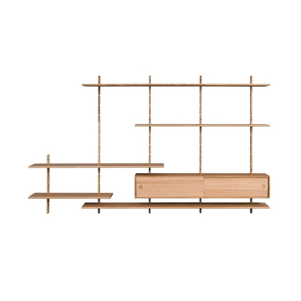 MOORE VANGEREOL - OPSTILLING 08 - MÅL: B282 X H168 X D25 CM. - FLERE VARIANTER