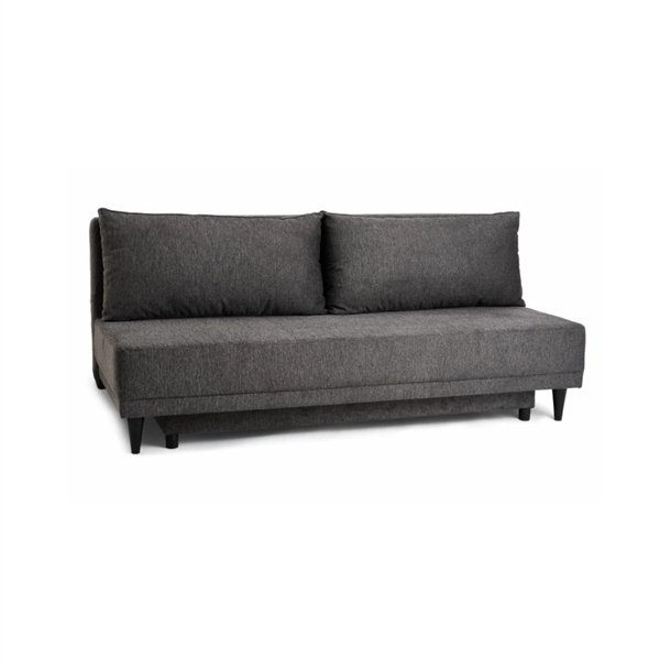 NADJA SOVESOFA - ANTRACIT STOF - SOVEMÅL: 155 X 200 CM. - STÆRK PRIS