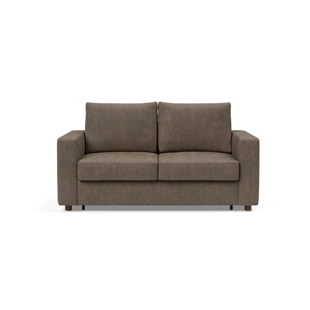 NEAH 140 SOVESOFA - STD. ARMLÆN - ESINA CEDAR BROWN 411 - SOVEMÅL: 140 X 195 CM. - STÆRK PRIS