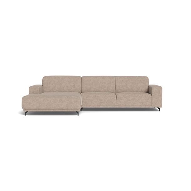 OHIO CHAISELONG SOFA - 620 SAND STOF - MÅL: 274 X 174 CM.