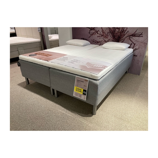 OUTLET - Zensizone Box 1200 - Hårdhed: Medium + Fast - INKL. ben - Mål: 180 x 200 cm.