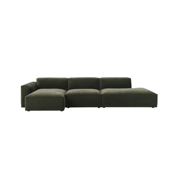 TOPLINE - PRIME STOR OPENEND SOFA - ADORE 350-70 - MÅL: 140 X 350 CM. - Venstre forfra