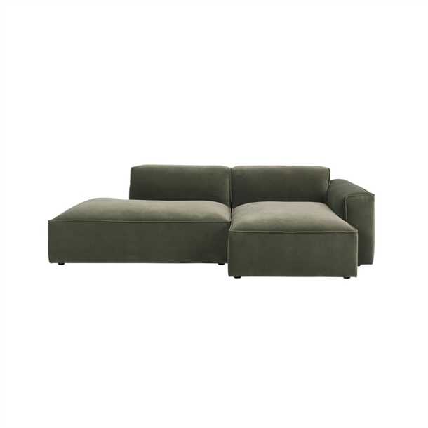 TOPLINE - PRIME LILLE OPENEND SOFA - ADORE 350-70 - MÅL: 257 X 140 CM. - Højre forfra