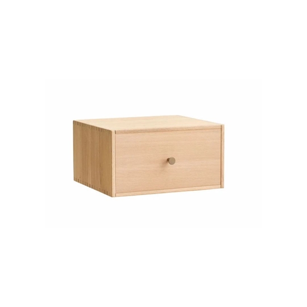 Silhuet - Natbord Modul 24 - Flere Farver - Mål: 36 X 20 X 32 Cm. - Stærk Pris - Eg Hvidolie