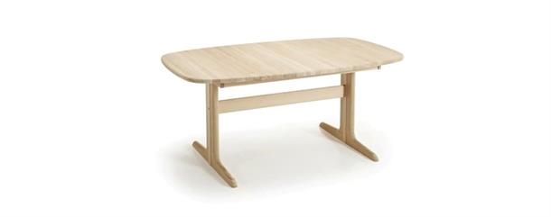 Skovby SM74 - Spisebord - Massiv bordplade Bøg sæbe  