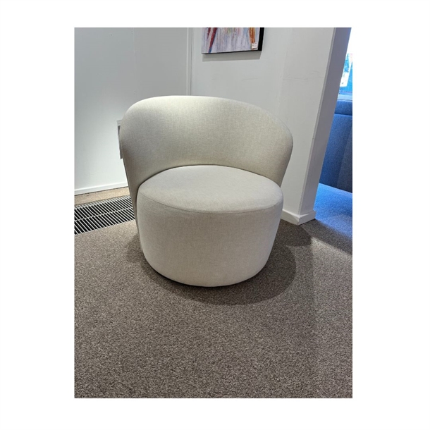 OUTLET - LOUNGESTOL - SPIDER STOL MED DREJ - LYST STOF