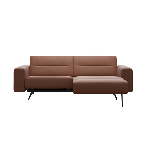 Stressless Stella sofa 1,25 pers.med chaiselong HF L227cm. - New Cognac Paloma læder 