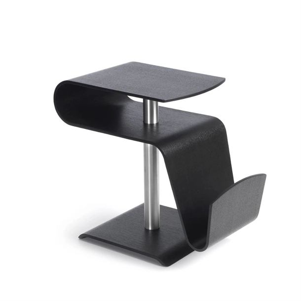 Conform - Timeout sidebord - Fineret sort eg - Mål: H54 x D66 x B35 cm.