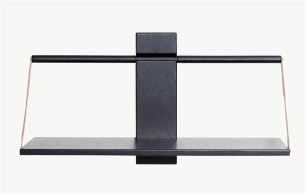 Andersen Furniture - Wood Wall / Hylde - Eg Sortbejdset - Flere Størrelser
