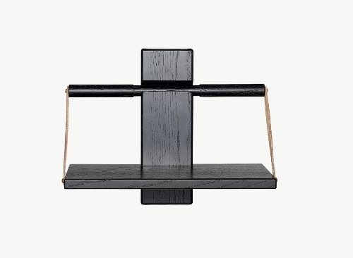 Andersen Furniture - Wood Wall / Hylde - Eg Sortbejdset - Small